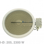 Strahlheizkrper 205mm 2300W 230V, AT!