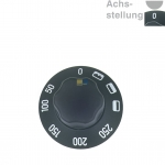 Knebel fr Backofenthermostat 50-250 UOG, mit Kindersicherung