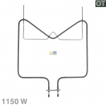 Heizelement Unterhitze 1150W 230V Whirlpool Bauknecht 481010375734 Original fr Backofen