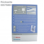 Filterbeutel BOSCH Typ GXXL / Typ GXL, Typ G ALL 4 Stk