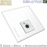 Filterbeutel Europlus X293 Vlies u.a. fr Progress P55 5 Stk