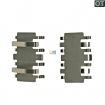 Klammer Abtropfschale/Blende, 2 Stck