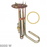 Heizelement Tauchheizelement 6000W 230V Zanker 244084 Original fr Heiwasser-Standspeicher