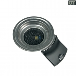 Kaffeepadhalter 2-fach schwarz