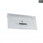 Butterfachklappe rechts bedruckt Siemens 00498929 Original fr Khlschrank