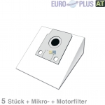 Filterbeutel Europlus H6016 u.a. fr Hoover H7, H32 5 Stk