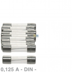 DIN-Sicherung 0,125A, 10 Stck