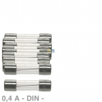 DIN-Sicherung 0,4A, 10 Stck