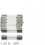 DIN-Sicherung 1,25A, 10 Stck