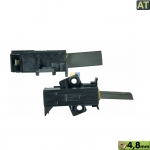 Kohlen kpl. mit Halter 4,8mmAMP -L-, AT!