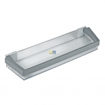 Abstellfach 52mm hoch Original Siemens transparent mit silbernem Rahmen