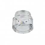 Kalotte, Lampenabdeckung 40,5mm, Glas OriginalTeil BSH 00155333 Kppersbusch 536363