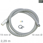 Ablaufschlauch gerade/gerade 19/19mm 2,29m, OT!