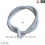 Ablaufschlauch Winkel/gerade 19/19mm 1,8m, OT!