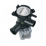 Ablaufpumpenset BOSCH 00145777 Alternative Laugenpumpe mit Flusensiebeinsatz fr Waschmaschine
