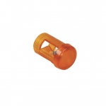 Lampenabdeckung orange Whirlpool 481946279854 C00341779 Original fr Herd