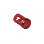 Lampenabdeckung rot Bauknecht 481938118201 C00341776 Original fr Herd