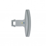 Trgriff Griff grau Haier 0020202095 Original fr Waschmaschine