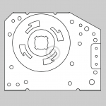 Querstromlfter 120mm STIEBEL ELTRON 276201 QLD6/1200-A103-3020L Original fr Speicherheizgert