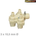 Magnetventil 3-fach 90 10,5mm, Universal!