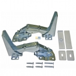 Trscharnier oben + unten Set Bauknecht 481231018626 Original fr Khlgerte