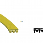 Keilrippenriemen 1236 PJ 4 E Whirlpool 481235818206 Original