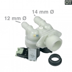 Magnetventil 2-fach 180 12,0mm+14,0mm, OT!