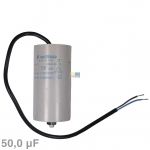 Kondensator 50,00F 450V mit Anschlusskabel