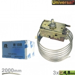 Thermostat K59-H1303 Ranco VI109 2000mm Kapillarrohr 3x4,8mm AMP