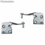 Trscharnier oben rechts + links, Set
