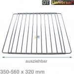 Universal Grillrost ausziehbar Wpro ACC100