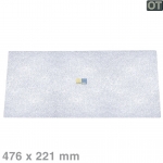 Glasplattenersatz 478x223mm frs Gemsefach