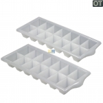Eiswrfelschale, Eisform Wrfel, 2 Stck