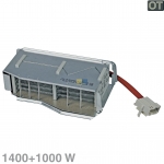 Heizelement Heizregister 1400+1000W 230V