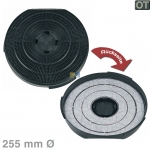 Kohlefilter  255mm Wpro