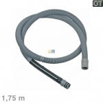 Ablaufschlauch gerade/gerade 1,75m, OT!