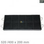 Kohlefilter 520x200mm