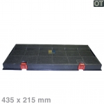 Kohlefilter 435x215mm BSH