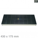Kohlefilter 430x175mm Neff 00296178 Original fr Dunstabzugshaube Bosch DHI635HGB und LI23033