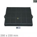 Kohlefilter 290x230mm