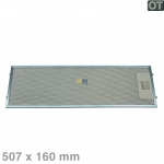 Fettfilter eckig Metall 507x160mm