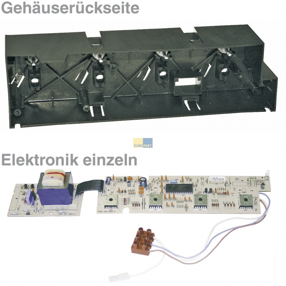 Kochplattenschalterblock 4er-Einheit 461961505781 Elektronikregler