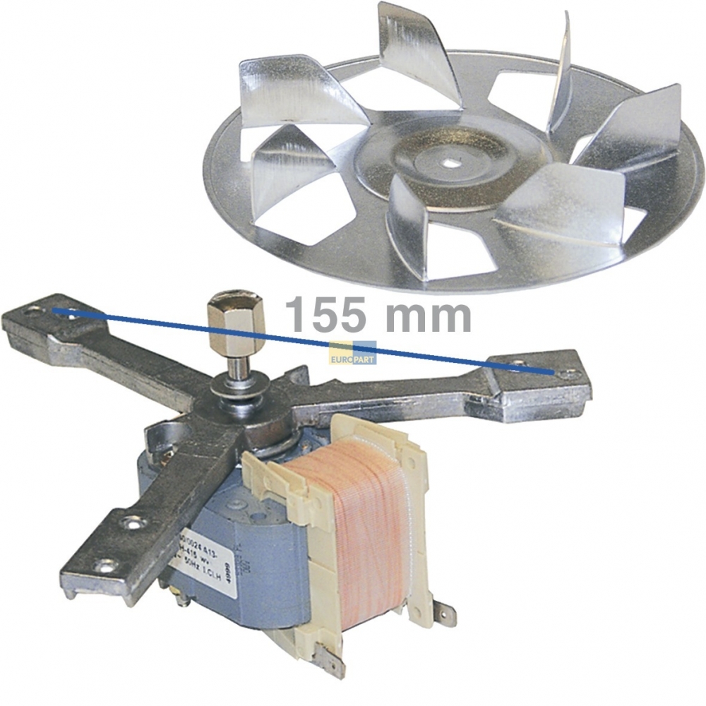 Heiluftherdventilator kpl.