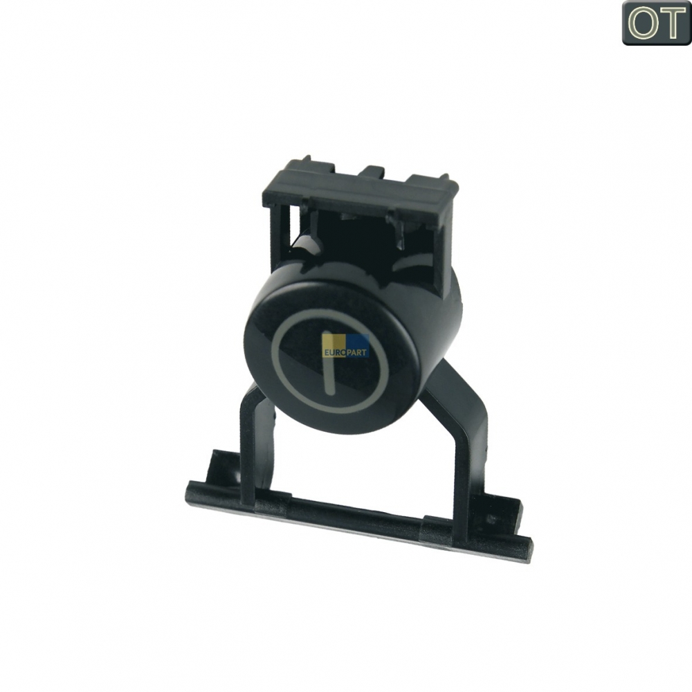 Tastenkappe schwarz Ein/Aus