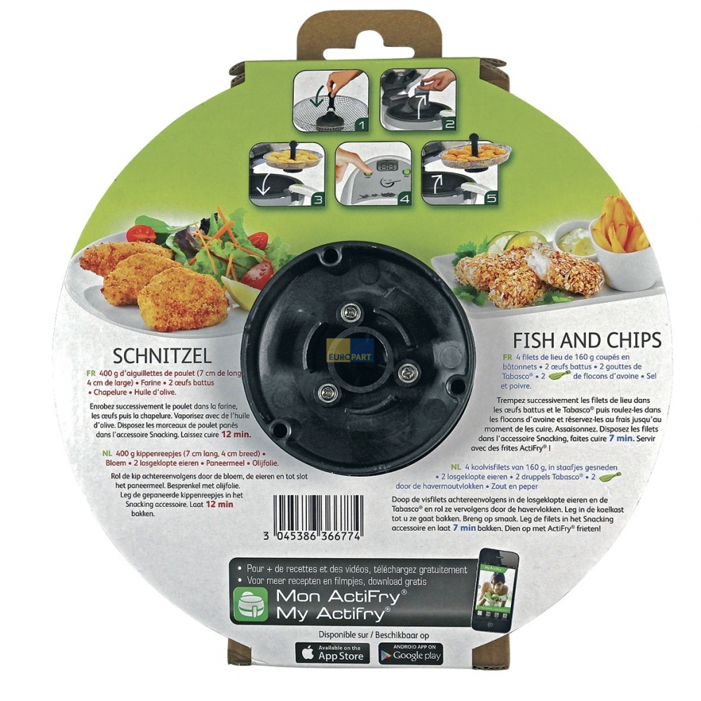 Garkorb fr Heissluft-Fritteuse ActiFry