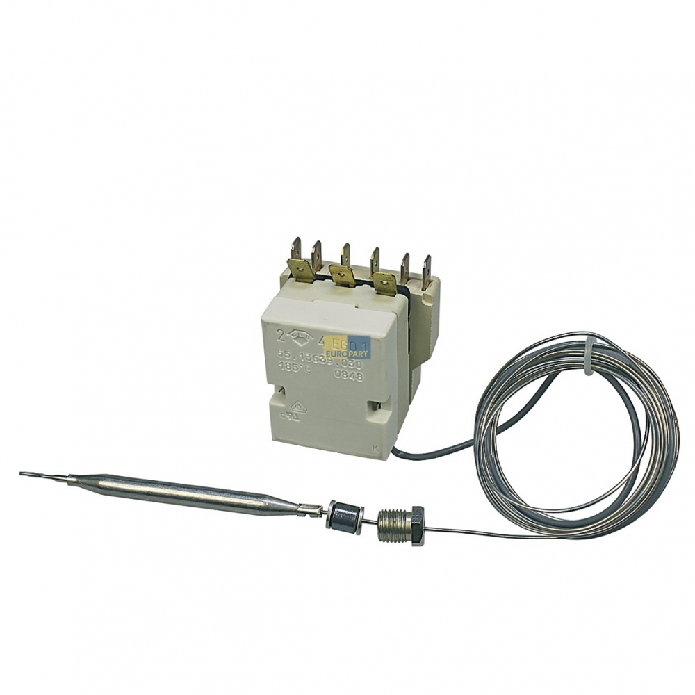 Thermostat 96-185 EGO 55.13639.030 mit Stopfbuchse