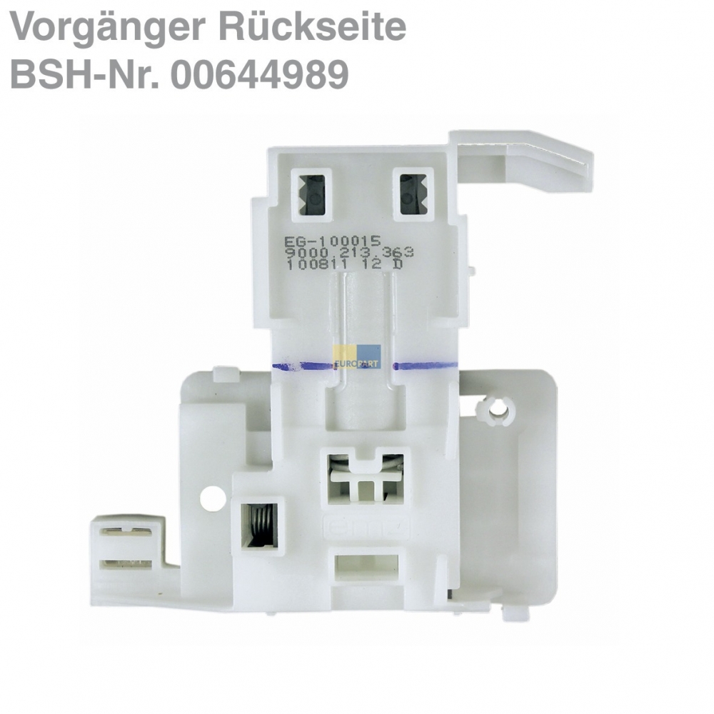 Trschloss Bosch Siemens 00636708 Original Schloss fr Geschirrspler