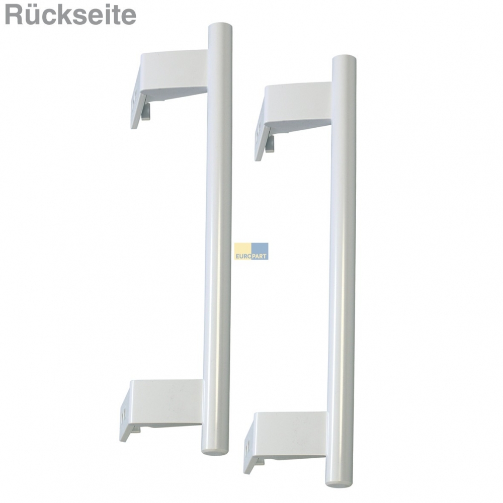 Trgriffsatz wei Liebherr 9086742 Stangenform Original Hebelgriff fr Khl-Gefrier-Kombinationen