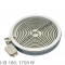 Strahlheizkrper 180mm 1700W 230V
