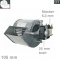 Querstromlfter 105mm TypA Motor rechts, OT!